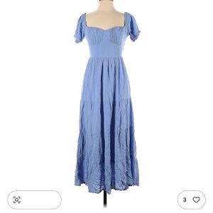 SNOW DAY SALE ❄️ Hollister Blue maxi dress